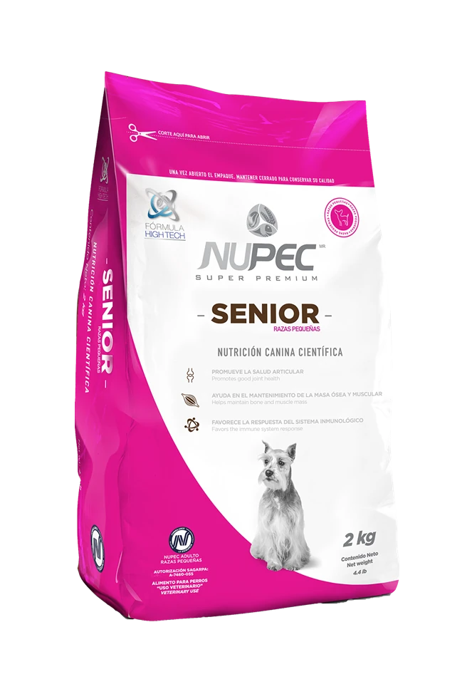 Nupec Senior Razas Pequeñas